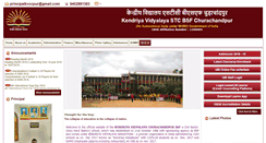 Desktop Screenshot of kvchurachandpur.com